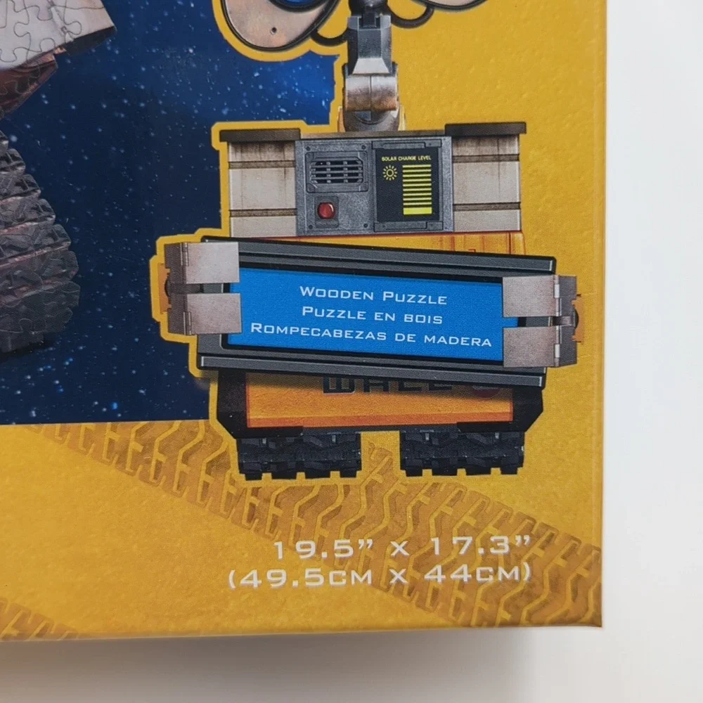 Disney Pixar WALL-E 300 Piece Puzzle Wooden 19.5 Inch By 17.3 Inch Kids Games